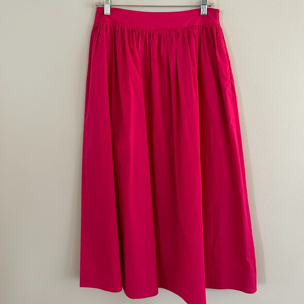 Farrow Hot Pink Midi Skirt
